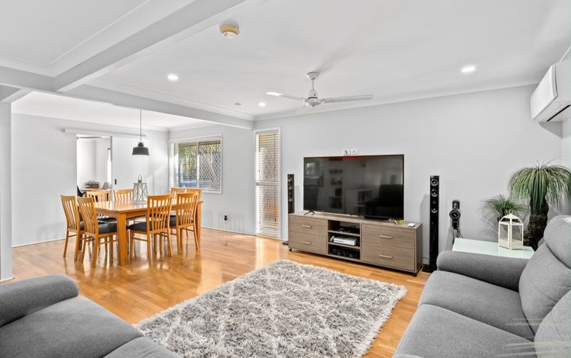 painters brisbane completed lounge room